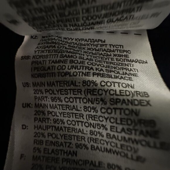 Reebok Sweatshirt Men’s 2XL Blue Spellout Logo Training Casual Classic Pullover - Picture 10 of 10